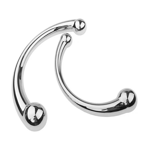 Stainless Anal Elegant Double Ended Hook 5858 Steel 0414